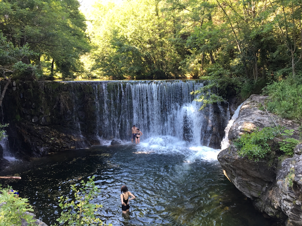 Waterfall close to Gardoussel